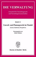 Umwelt- Und Planungsrecht Im Wandel