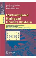 Constraint-Based Mining and Inductive Databases