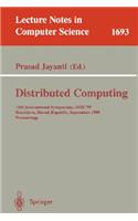 Distributed Computing: 13th International Symposium, Disc'99, Bratislava, Slovak Republic, September 27-29, 1999, Proceedings