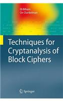 Techniques for Cryptanalysis of Block Ciphers