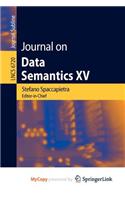 Journal on Data Semantics XV