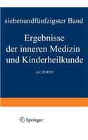 Ergebnisse Der Inneren Medizin Und Kinderheilkunde