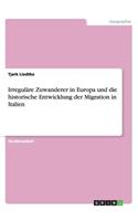 Irreguläre Zuwanderer in Europa und die historische Entwicklung der Migration in Italien