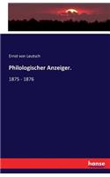 Philologischer Anzeiger.