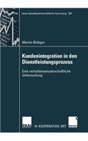 Kundenintegration in Den Dienstleistungsprozess