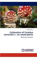 Cultivation of Coriolus versicolor L. on weed plants