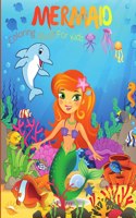 Mermaid Coloring Book for Kids