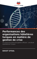 Performances des organisations hôtelières turques en matière de gestion de crise