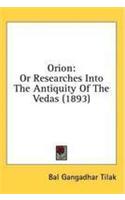 Orian-or-researches into the Antiquities of the Vedas