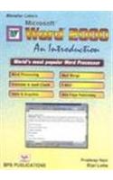 Microsoft Word 2000 an Introduction