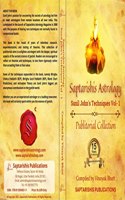 Saptarishis Astrology Magazine- Sunil John's Techniques vol-1 compiled by Vinayak Bhatt