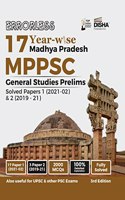 Errorless 17 Year-wise Madhya Pradesh MPPSC General Studies Prelims Solved Papers 1 ( 2021-2002) & 2 (2019 - 21) 3rd Edition