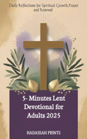 5-Minute Lent Devotional for Adults 2025