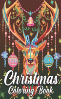 Christmas Coloring Book: An Adult Coloring Book Featuring Beautiful Winter Landscapes and Heart Warming Holiday Scenes for Stress Relief and Relaxation