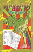 Dinosaur Butts Coloring Book For Adults