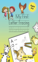 My First Letter Tracing Workbook: Traceable Practice Sheets With Coloring & Activity Pages, Introduction To Numbers, For Kids Ages 3-5