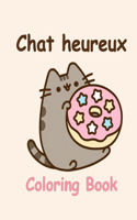 Chat heureux: Coloring Book