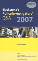 Blackstone's Police Investigators' Q&A