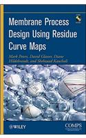 Membrane Process Design Using Residue Curve Maps
