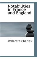 Notabilities in France and England
