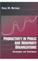 Productivity in Public and Non Profit Organizations