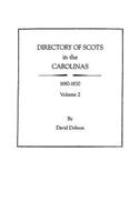 Directory of Scots in the Carolinas, Volume 2: (English)