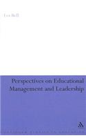 Perspectives on Educational Management and Leadership