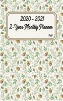 2020 - 2021 2-Year Monthly Planner 5x8