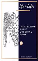 INSPIRATION ADULT COLORING BOOK (Book 10)