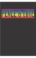 PEACE AND LOVE Notebook Journal