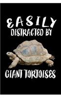 Easily Distracted By Giant Tortoises: Animal Nature Collection