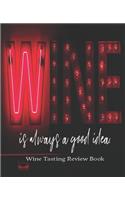 Wine Is Always A Good Idea. Wine Tasting Review Book