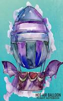 Hot Air Balloon Flight Notebook