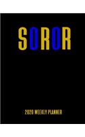 Soror 2020 Weekly Planner