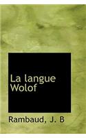 La Langue Wolof