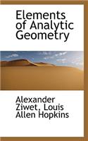 Elements of Analytic Geometry