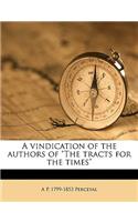 Vindication of the Authors of the Tracts for the Times