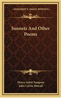 Sonnets and Other Poems