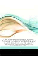 Articles on Dog Breeds Originating in Europe, Including