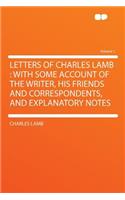 Letters of Charles Lamb