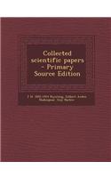 Collected Scientific Papers