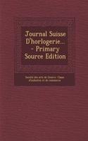 Journal Suisse D'Horlogerie...