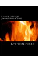 A Point of Amber Light (piano reduction)