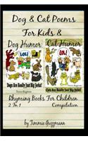 Dog & Cat Poems for Kids & Rhyming Books for Children: Dog & Unicorn Jerks: 2 in 1 Compilation of Volume 2 & 3