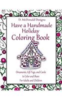 D. McDonald Designs Have a Handmade Holiday Coloring Book
