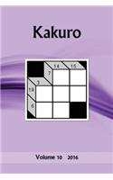 Kakuro: Volume 10 2016