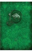 Monogram Taurus Notebook: Blank Journal Diary Log
