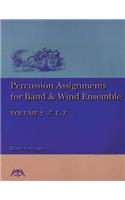 Percussion Assignments for Band and Wind Ensemble