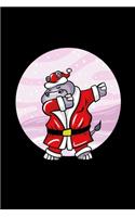 Dabbing Christmas Hippo