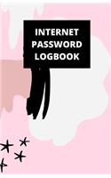 Internet Password Logbook: (5.5 x 8.5 in, 110 pages): Password Journal, Logbook, Login and Private Information Keeper, Notebook(7 Password Logbook)